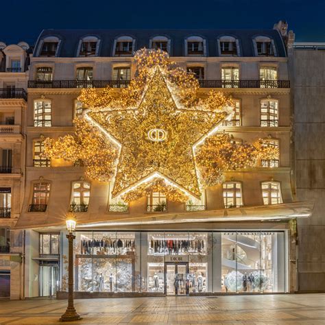 Dior : les spectaculaires vitrines de Noël en images